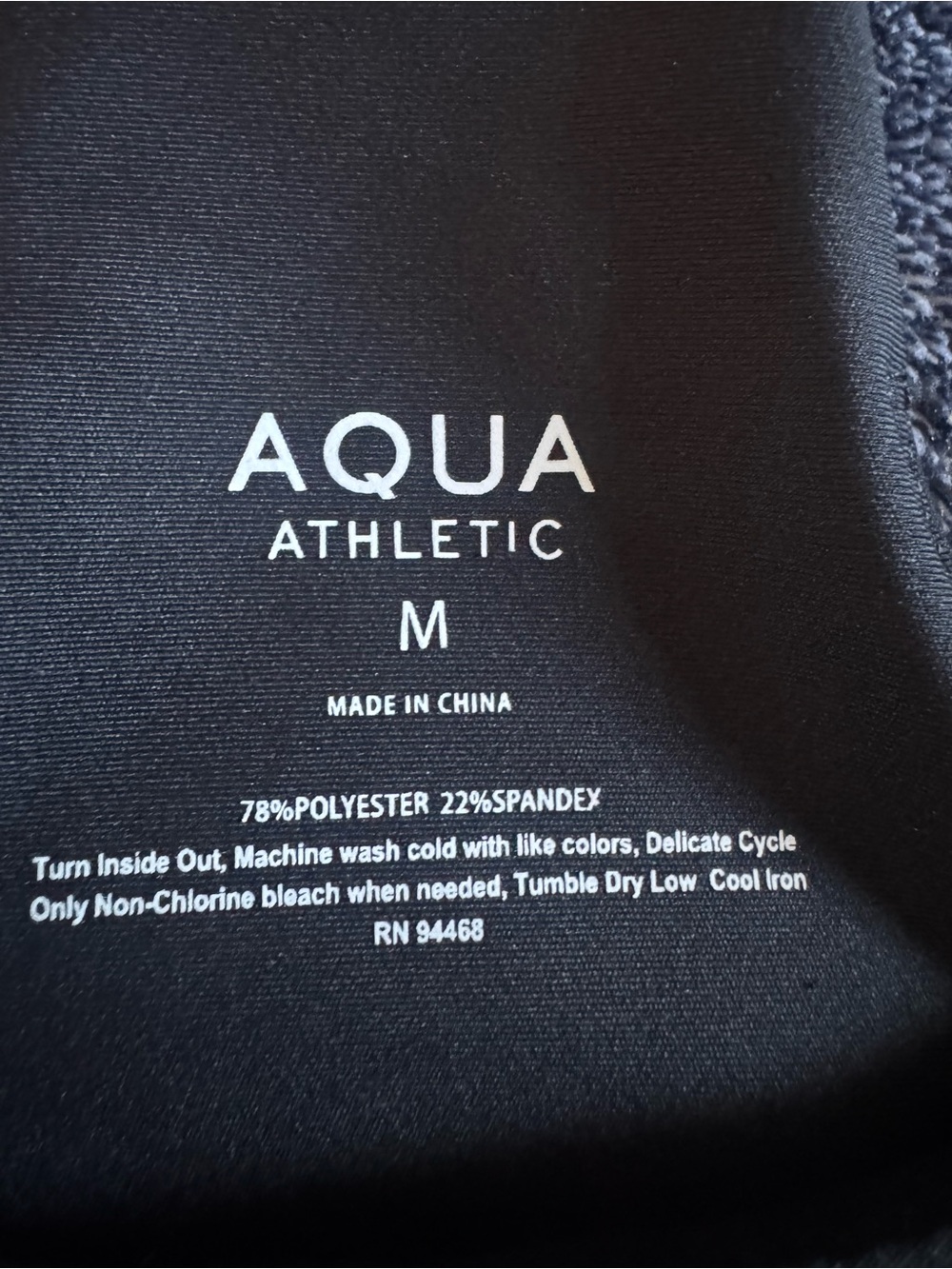 Aqua Black Spaghetti-Strap Mini Skater Dress - Picture 4 of 5